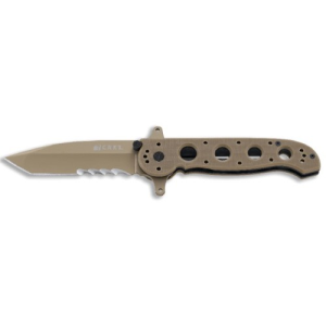 CRKT M16-14DSFG 3.875" Desert w/Veff Serrations