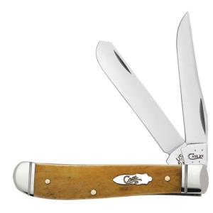 CASE KNIVES Smooth Antique Bone Mini Trapper (6207 SS)