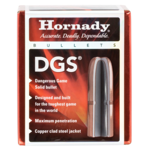 HORNADY Reloading Bullets Dangerous Game DGS 45 Cal 500 Grain 50rd
