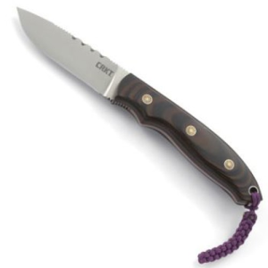 CRKT Hunt'N Fisch Brown 2.99" Drop Point