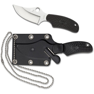SPYDERCO ARK Lightweight Black H1 Plain Edge