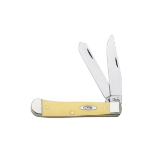 CASE KNIVES Yellow Synthetic Trapper 4-1/8" Closed (3254 SS)