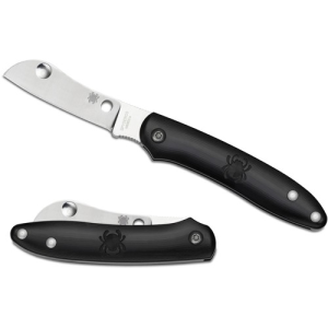SPYDERCO Roadie Lightweight Black Plain Edge