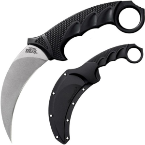 COLD STEEL Steel Tiger 4 3/4" 5mm AUS 8A SS Stone Washed