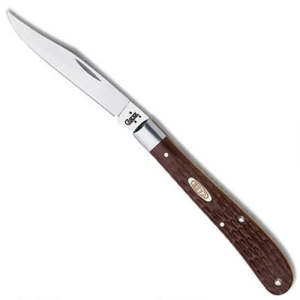CASE KNIVES Brown Synthetic Slimline Trapper (61048 SS)