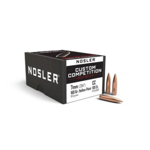 NOSLER Reloading Bullets HPBT 7mm 168 Grain 100rd