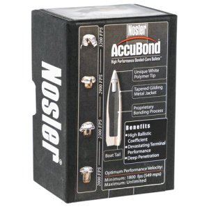 NOSLER Reloading Bullets AccuBond 7mm 140 Grain 50rd