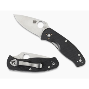 SPYDERCO Persistence G-10 Black Plain Edge