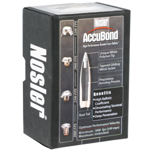 NOSLER Reloading Bullets AccuBond 25 Cal 110 Grain 50rd
