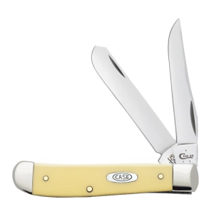 CASE KNIVES Yellow Synthetic Mini Trapper (3207 CV)