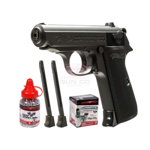 UMAREX Walther Legends PPK/S Black BB Pistol Kit - Umarex