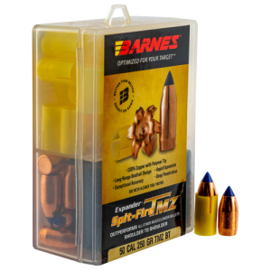 BARNES AMMO Reloading Bullets TMZ 50 Cal 250 Grain 24rd