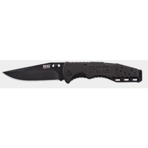 SOG SALUTE MINI- BLACK OXIDE G10