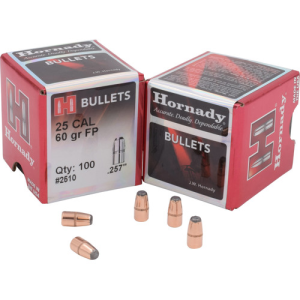 HORNADY Reloading Bullets FP 25 Cal 60 Grain 100rd