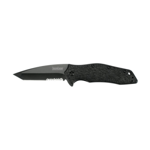 KERSHAW KNIVES Kuro Mod Tanto 3.1" Black Oxide Finish