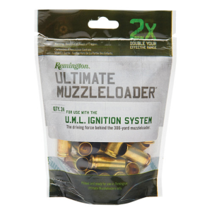 REMINGTON 50 Cal Brass Ultimate MuzzleLoadr Prime Brass 24pk