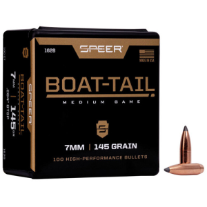 SPEER AMMO Reloading Bullets BT SP 7mm 145 Grain 100rd