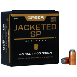 SPEER AMMO Reloading Bullets SPFN BUL 45 Caliber 400 Grain 50rd