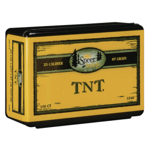 SPEER AMMO Reloading Bullets TNT 25 Caliber 87 Grain 100rd