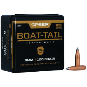 SPEER AMMO Reloading Ammo BT SP 6mm 100 Grain 100rd