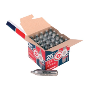 CROSMAN Powerlet 12g CO2 Cartridges 25 Count