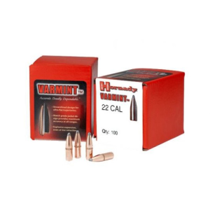 HORNADY Reloading Bullets Varmint 22 Caliber 60 Grain 100rd