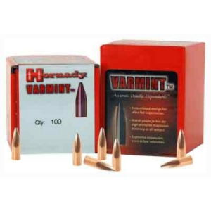 HORNADY Reloading Bullets FMJ-BT 22 Cal 55 Grain 100rd