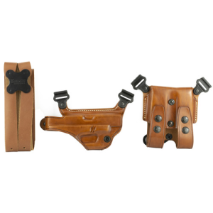 GALCO Miami Classic Shoulder Hlstr Glock 17/19/22 RH Tan