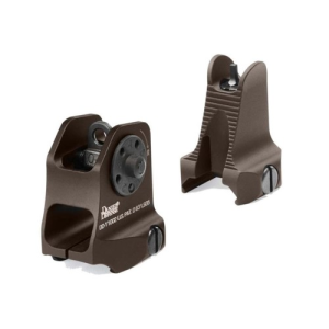 DANIEL DEFENSE Fixed Front/Rear Sight Rock/Lock Technology Brown