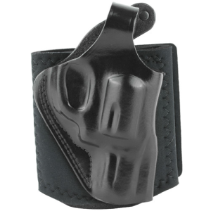 GALCO Ankle Holster fits J Frame 2" Bbl RH Black Leather
