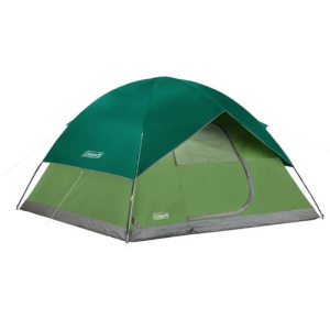 COLEMAN Sundome 6-Person Camping Tent - Green
