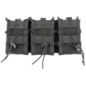 HIGH SPEED GEAR TACO Shingle Mag Pouch Triple Black Nylon MOLLE