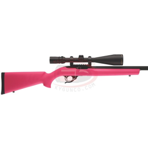 HOGUE Ruger 10-22 Rubber OM with .920" Dia Bbl Pink
