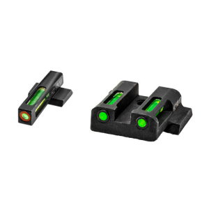 HIVIZ LiteWave H3 Sight Set for SW Shield Green/Orange