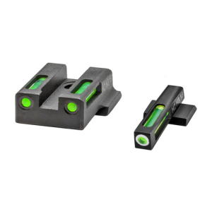 HIVIZ LiteWave H3 Sight Set SW 9EZ Green Tritium White