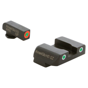 AMERIGLO Pro-Glo Tritium Sight for Glock 17,19,22 Grn/Org