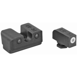 TRUGLO Tritium Pro Glock Low Set White