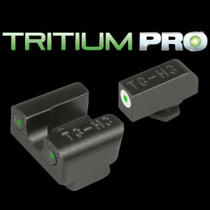 TRUGLO Tritium Pro Glock 42/43 Set White