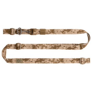 EDGAR SHERMAN ESD Sling 2pt Combat Sling 1" Web Desert Digital