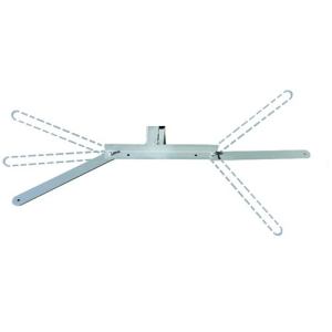 GPS Metal Target Stand Folding compact legs, Adj, Gray - Gps