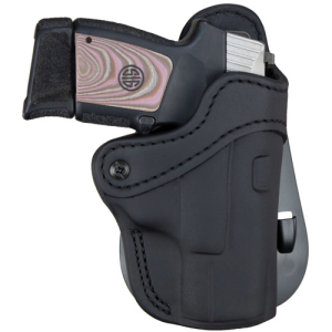1791 GUNLEATHER Optic Ready OWB Paddle Size 2.1 Stealth Black RH