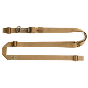 EDGAR SHERMAN ESD Sling 2pt Combat Sling 1" Webbing Coyote Brown
