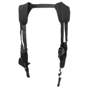 UNCLE MIKE'S Vert Shoulder Holster Pro-Pak Black Size 1, RH