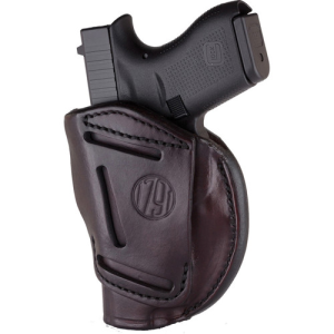 1791 GUNLEATHER 4 Way IWB & OWB Sz 1 Signature Brn Right Hand