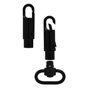 GROVTEC Snap Hook Swivel Adapter Push Button Black