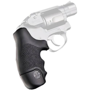 HOGUE S&W J Round Butt Cent/Poly Bdygrd Tamer Grip Black