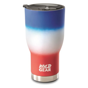 WYLD GEAR Tumbler 30 oz Red White & Blue
