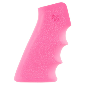 HOGUE AR-15/M-16 Rubber Grip with Finger Grooves Pink