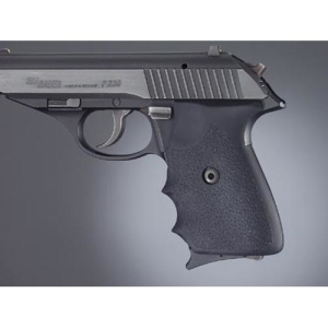 HOGUE Sig Sauer P230 Rubber Grip Finger Grooves Black