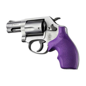 HOGUE S&W J Round Butt Rubber Bantam Grip Purple